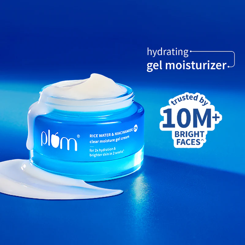 plum brightening gel moisturizer for combination skin